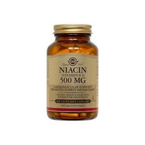 솔가 니아신 비타민 B3 500mg 100 식물성 캡슐