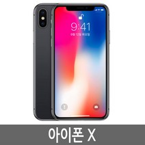 아이폰X iPhoneX 64G/256G 공기계/스마트폰 정품, 아이폰X 64G B급, 스페이스그레이, 그레이