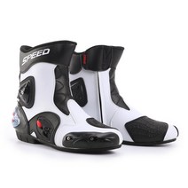 해외 프로바이커 겨울 에어 맥스 숏 바이크부츠 모터바이크 남자-27763, 05.A004-화이트