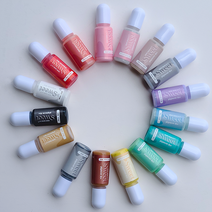 파스텔 조색제 레진 아트 염료 재료 공예, 8.체리