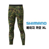 털보낚시 시마노 선 프로텍션 레깅스/베이지 카모 XL, 단품없음