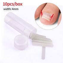 내성발톱테이프 교정 내성발톱 치료 페디큐어 발 발가락 손톱 내성 발톱 교정 도구 네일 트리트먼트 탄성, 01 4mm