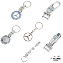 혀니컴퍼니 순정형 벤츠 AMG 로고 키링, 01. BENZ (순정형)