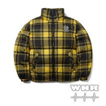 엠엘비 MLB C 체크 베이스 숏패딩 31DJP1061-50Y