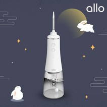 알로코리아 휴대용 무선 스마트 구강세정기 화이트, AWF1