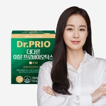 닥터프리오 김태희 더다른 이뮨 면역 프로바이오틱스 유산균 450mg x 30캡슐