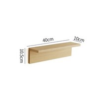 There is a small wooden frame on the wall flat partition in bedroom and kitchen, [06] Oak Ono l Laminate b