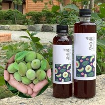 우리 농부프린스 무농약 개복숭아청 개복숭아효소 진액 원액 액기스 1000ml, 상세페이지 참조, 상세페이지 참조