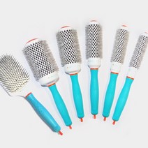 미짱 은나노 세라믹 핫 컬링 브러쉬 53호 43호 33호 25호 20호 패들쿠션, 1개, 미짱은나노핫컬링브러쉬(25호)