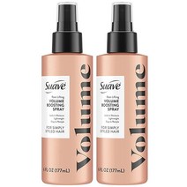 Suave 심플리 스타일 볼륨 스프레이 - 루트 리프터 헤어 제품 헤어 볼륨용 루트 부스터 웨이트 헤어 루트 리프터 볼류마이저 스프레이 170g(6온스) 각 (2팩)