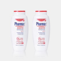 [2개구성] 등드름 해결 우레아 약산성 바디워시 허벌히스패니아 파마라인 750ml 대용량