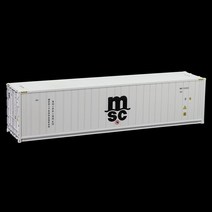 모형 제작 재료 LED 호스케일 40 피트 하이큐브 냉동차 1:87 ' 냉장고 컨테이너 화물 자동차 상자 C87, 10 msc