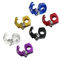 하템몰 배달대행 바이크용품 다용도 봉지걸이 22mm 핸들바용 후크, 블랙