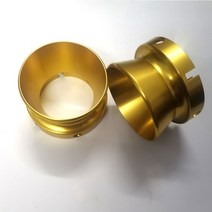 금속 손잡이가 있는 10 인치 릴 오프너 알루미늄 컵 (2 개 한 쌍) 2 1 쌍, 01 gold