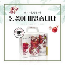 선물세트 9P 돈꽃이피었습니다/ 슬림티슈 재물복 집들이선물 개업선물 선물세트 풍수인테리어 인테리어티슈 선물하기