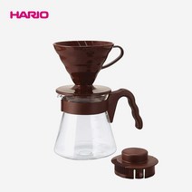 로프트샵 하리오 V60 드립세트 02-브라운 (VCSD-02CBR), 단품, 브라운