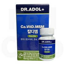 닥터아돌 칼디엠 옵티MSM 아티초크 950mg 90정 1박스, 1개