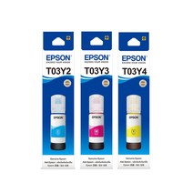 엡손 무한 잉크 T03Y CMY 컬러3색 L4150 L4160 L6160 L6170 L6190, 1개