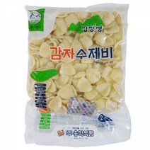 송학 감자수제비 2kg, 1