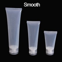 열수축비닐 투명포장지 선물포장비닐 반 플라스틱 소프트 튜브 15ml 20ml 30ml 50ml 100ml빈 화장품 크림 에멀젼 로션 용기50 개묶음, 02 Smooth, 15ml+Smooth+플라스틱