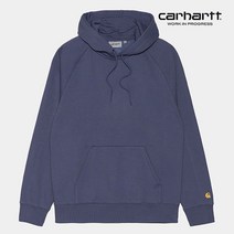 칼하트WIP Hooded Chase Sweatshirt (Cold Viola Gold).