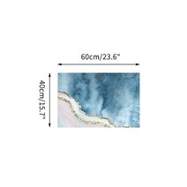 미끄럼 방지 주방 매트 긴 주방 러그 크리스탈 벨벳 바닥 매트 흡수성 러그 입구 현관 매트 거실 침실 멍석