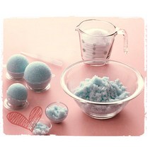 DIY KIT 바스붐만들기 55mm 14개 이상 거품목욕 입욕제 바스피즈 반구틀포함, 뽕잎