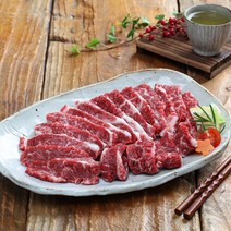 [안동명작][냉장] 무항생제 1등급 한우 갈비살 100g, 단품없음