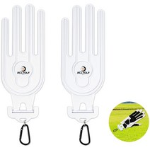 노브랜드 겨울용 극세사 금속 벅 장갑 및 골키퍼 걸이 1 개 골프 들것 지지대 프레임 홀더 랙 건조기, 01 WHITE_01 2pcs