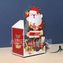 [한정판매] 8058. 케익박스(1호) 산타클로스-1pc[하판별도]