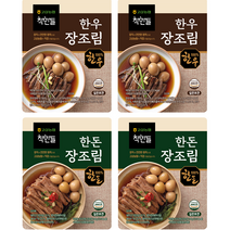 [착한들] 고삼농협 한우 장조림 + 한돈 장조림, 8팩, 240g