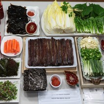 어촌마을 과메기 어촌마을 건조장 직배송 청정해풍건조 꽁치과메기 야채세트, 5마리세트