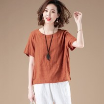 슬림핏 반팔티셔츠 순면티셔츠 여름옷 여성의류 얇은 와이드 루즈핏 상의 반팔셔츠 반소매셔츠 1436567506
