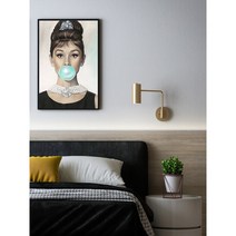 안나의방 마릴린먼로 오드리헵번 인물액자 카페인테리어 미용실인테리어 네일샵인테리어 옷가게인테리어