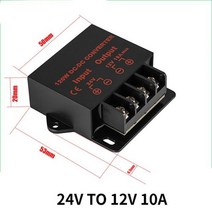 차량용 슈퍼 캐패시터 캐퍼시터 전압안정기 24V 12 V 10A DC 컨버터 레귤레이터 자동차 스텝 다운 감속기 dc 모듈 볼트 안정기 전압, [01] 24V TO 12V 10A, [01] 24V, [01] 12V