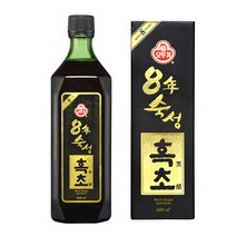 오뚜기 8년 숙성흑초 600ml X 1개