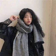 이승창 겨울 보온 클래식 머플러녀