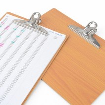 서류 문서철 클립보드 우드보드 메모패드 이면지 활용, 제품선택:가로형