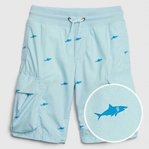 GAP 갭키즈 540246 주니어 카고 반바지 상어블루 뉴코아괴정점
