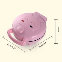 붕어빵기계 220V 전기 자동 케이크 기계 만화 와플 샌드위치 아침 식사 메이커 영국 116206, 단일사이즈