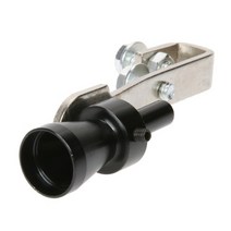 머플러 튜닝 배기 커스텀 car turbo sound whistle muffler s, 검은색