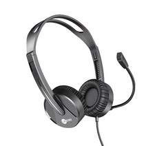Lecoo 유선 게임용 헤드셋 휴대용 3.5mm 인터페이스 조정 가능한 텔레스코픽 사무실 온라인 코스 헤드폰 작업, NO1