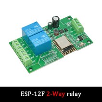 ESP8266 무선 WIFI 릴레이 모듈 2/4/8 채널 Wifi 개발 보드 Arduino 용 AC/DC 5V/7-28V/5-80V 전원 공급 장, 01 2 way