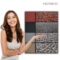 팩토리21 잘라쓰는 무지 코일 매트 발판 베란다 세탁실 바닥 현관 업소 사무실 거실 욕실 DIY 셀프, 올블랙