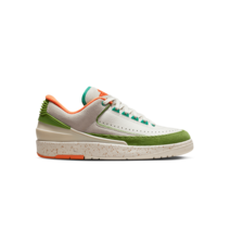 [국내 매장판] JORDAN WMNS AIR 2 RETRO LOW SP QS SAIL/SAFETY ORANGE-CHLOROPHYLL-COCONUT MILK/DV6206-183 26