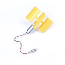 무소음발전기 자가발전기 캠핑용파워뱅크1PCS 3v-5v 소형 모터 수직 마이크로 바람 터빈 잎 발전기, 한개옵션0
