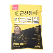 미담채 근선생 프로틴밀초코맛360g 단백질 쉐이크