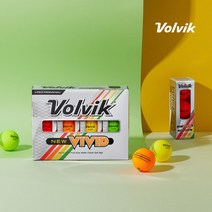 볼빅 뉴 비비드 포커스 라인 3피스 컬러혼합 6구 / 12구, 6구(그린+오렌지)