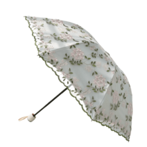 레이스 자수 양산 우아한 자외선 소품 암막 햇빛 예쁜