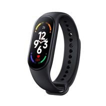 m7 스포츠 smartwatch 심박수 산소 모니터링 ip67 방수 스마트 팔찌 다기능, 검은색